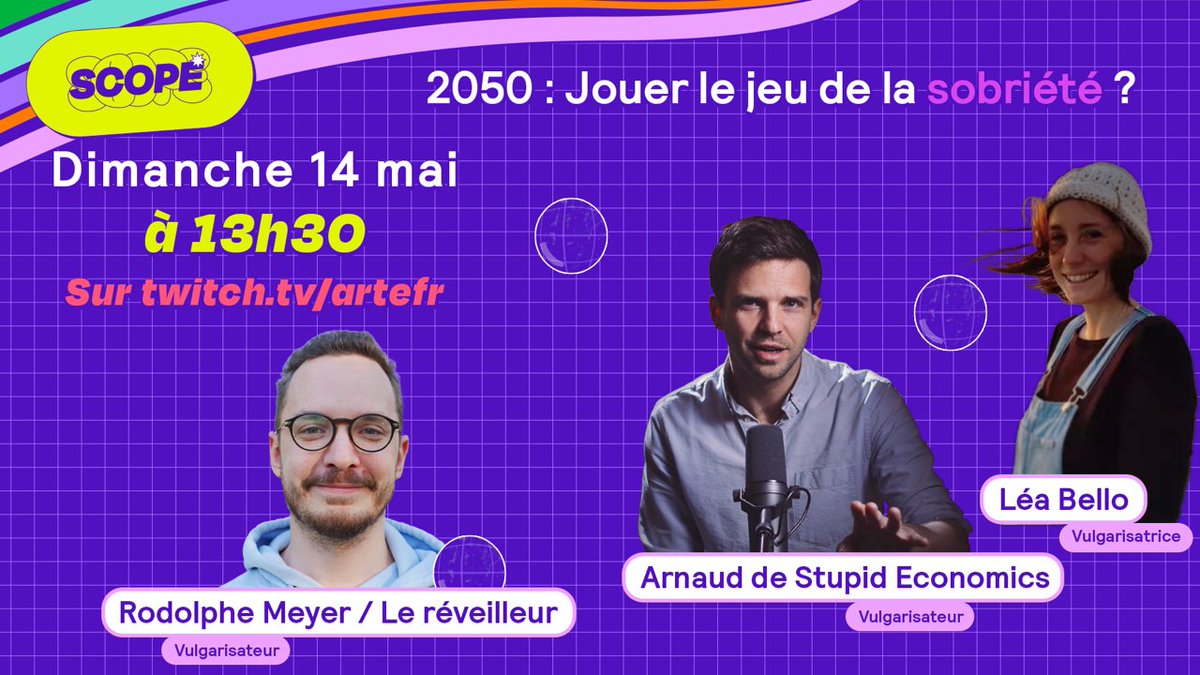 .<a href="/Sciencecomptoir/">Valentine (SdC)</a> et <a href="/curiosiboite/">Marie Treibert</a> ont aussi fait appel à la crème de la vulgarisation :   

💰 <a href="/Stupid_Eco/">Arnaud Stupid Economics</a> 
🔬 @lea_lbello 
♻️ <a href="/Le_Reveilleur/">Rodolphe Meyer</a>  

🔗 Twitch.tv/artefr
