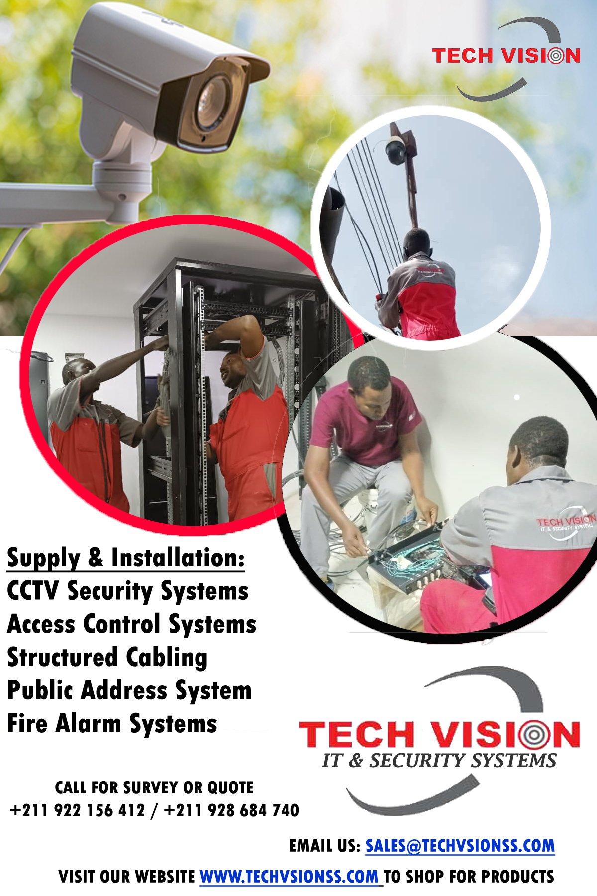 Tech vision cheap cctv