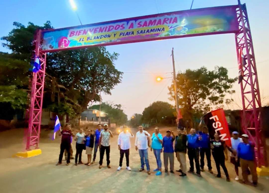 #VILLAELCARMEN 

📌 La tardes de ayer Miércoles 10 de Mayo Autoridades de la Alcaldía de Villa El Carmen y Cro José Salinas Político Municipal  Inauguran Rótul de Bienvenida en la comunidad Samaria ubicado en el km 40 carreterra montelimar 

#PuebloAlcalde2023
#MayoVivaSandino