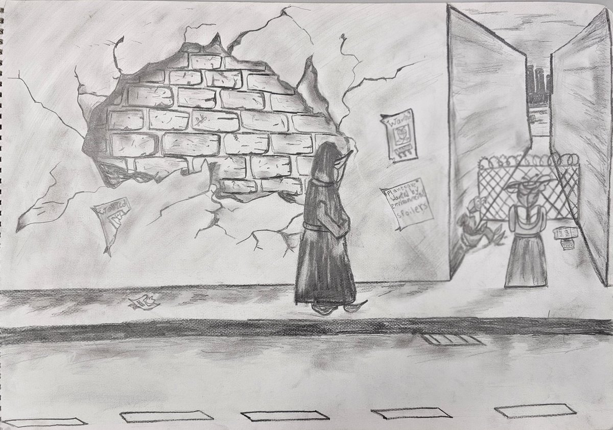 الطالب : مصطفى محمود 
الصف : الثالث المتوسط / ١
الموهبة : الرسم التشكيلي .
#أم_القرى_المتوسطة 
#مواهب_فنية
#طموحنا_عال