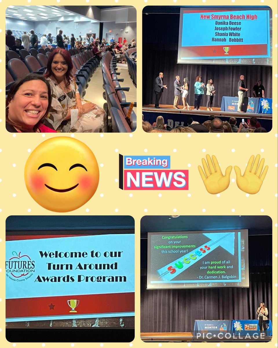 DraPC26's tweet photo. What a GREAT event last night! The Turn Around Awards 🥳Congratulations to all the recipients! We are proud of you! We were there celebrating with one of my students from our MIND program. It definitely takes a village. #LeadWithGraceAndRespect @volusiaschools @ertaylor75 https://t.co/jeTudws7cp