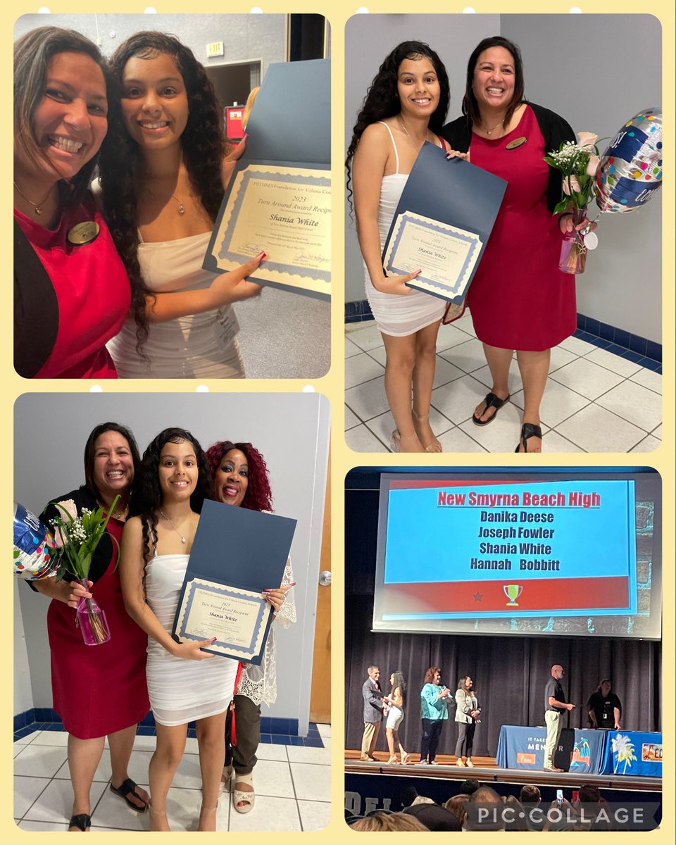 DraPC26's tweet photo. What a GREAT event last night! The Turn Around Awards 🥳Congratulations to all the recipients! We are proud of you! We were there celebrating with one of my students from our MIND program. It definitely takes a village. #LeadWithGraceAndRespect @volusiaschools @ertaylor75 https://t.co/jeTudws7cp