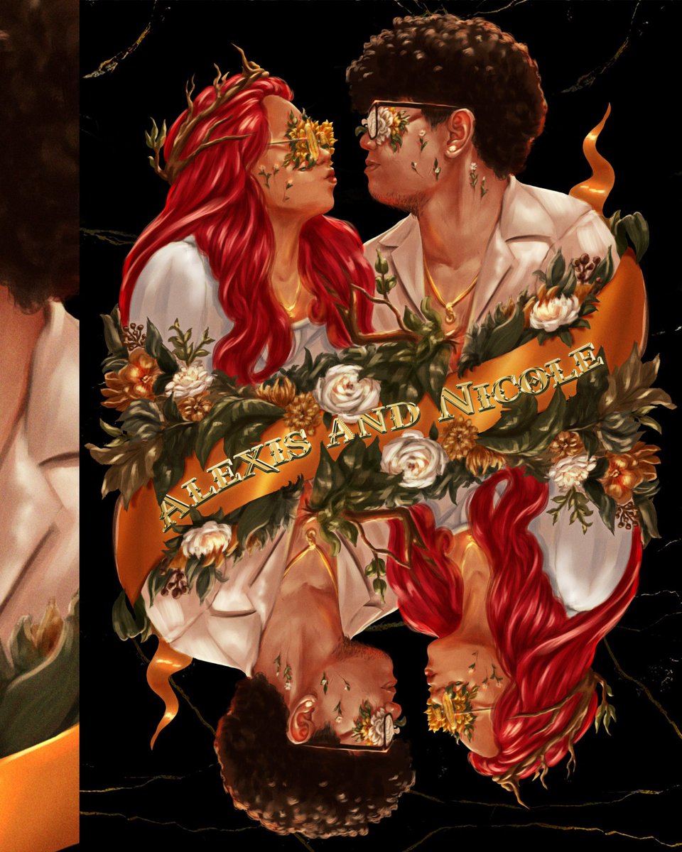 zaroncanvas's tweet photo. The flowers blossoming off of their faces are the physical manifestations of the seeds of love's "infection" from within and through them. 🌸🌼🌻 https://t.co/s1Hk8qLDOG