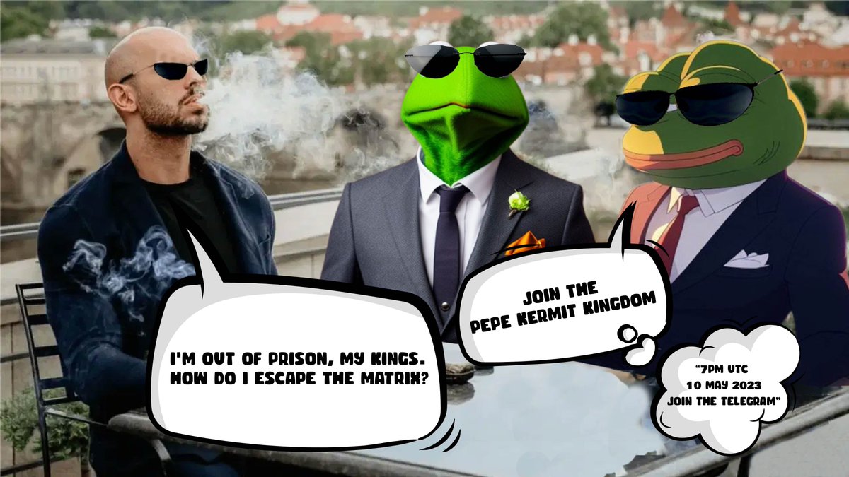 Honor. Dignity, Destiny.🎖️

The Matrix takes all of the things that are most important to you and trivializes them.

It's important you do not believe in the things which matter - so they can occupy you with the things which don't. 🧠

🔔AMA TODAY 7PM UTC.

$PEPE $KERMIT #Meme