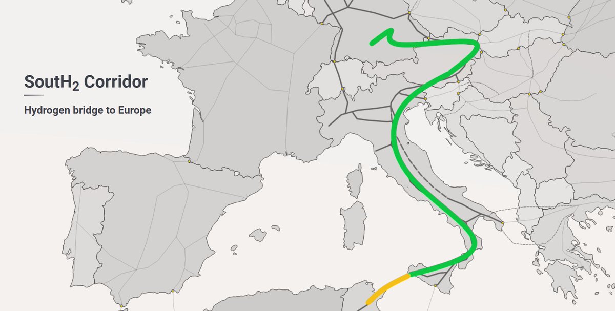 TuNurSolar's tweet photo. 10/05/2023: Energy ministries of Italy, Germany, and Austria sign letter of support for SoutH2 Corridor 
https://t.co/r5ZiHgi7CG
10/05/2023 : Les ministères de l'Énergie d'Italie, d'Allemagne et d'Autriche signent une lettre de soutien au corridor SoutH2
https://t.co/oLDhlEyVh8 https://t.co/P7EeHRZ2sN
