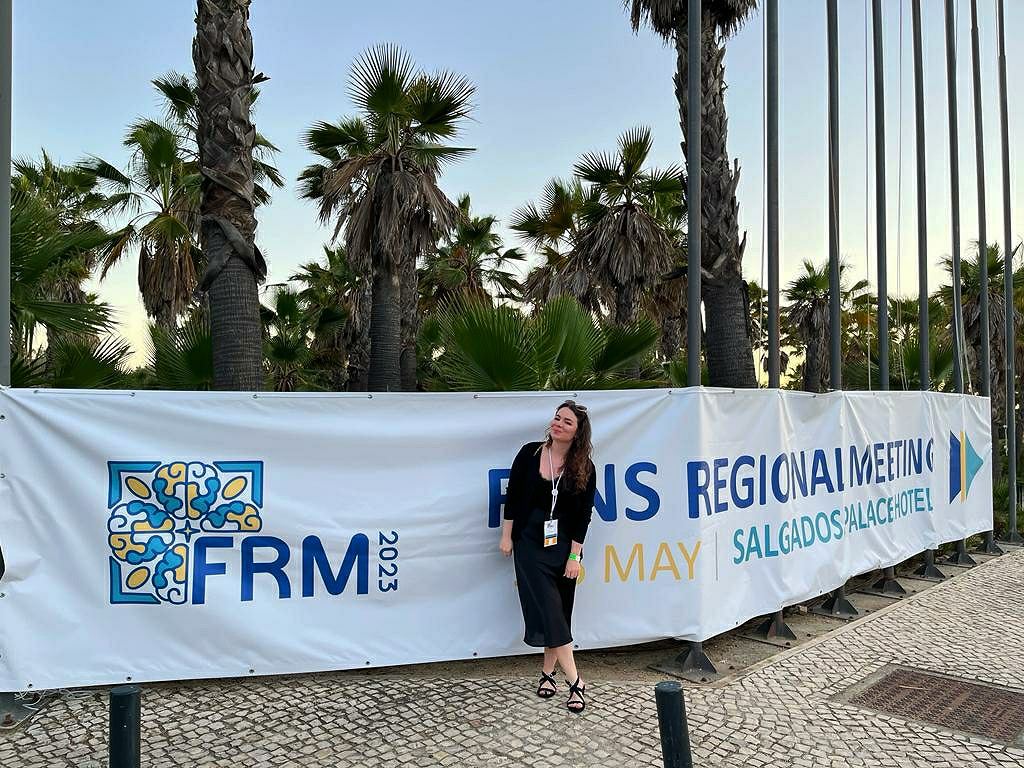 LudmilaSavelev3's tweet photo. Grateful for the opportunity to have presented my research on how #AirPollution affects astrocytes as a selected speaker at the #FRM2023 conference🇵🇹! It was an honour to share my insights with fellow #neuroscience researchers. #research  @FENSorg Thanks to @UEF_DPMM for support! https://t.co/MIhJiMHBH2