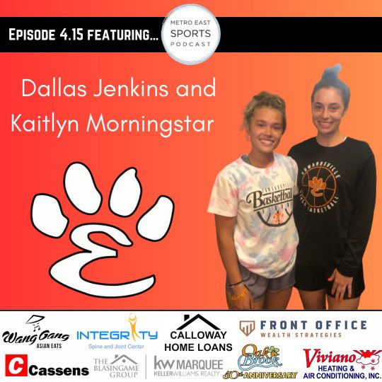Metro East Sports Podcast (@podcastmetro) on Twitter photo Come listen in as we talk to <a href="/EHSTrackField/">EHS Track&Field</a> athletes <a href="/k___morningstar/">Kaitlyn Morningstar</a> (Kaitlyn Morningstar) and Dallas Jenkins!!! Listen in here—> open.spotify.com/episode/213VNw…
<a href="/edwardsville_il/">Edwardsville_IL</a> <a href="/TrackEHS/">🏆 Edwardsville Boys T|F 🏆</a> <a href="/ECUSDistrict7/">Edwardsville School District #7</a> Come listen in as we talk to <a href="/EHSTrackField/">EHS Track&Field</a> athletes <a href="/k___morningstar/">Kaitlyn Morningstar</a> (Kaitlyn Morningstar) and Dallas Jenkins!!! Listen in here—> open.spotify.com/episode/213VNw…
<a href="/edwardsville_il/">Edwardsville_IL</a> <a href="/TrackEHS/">🏆 Edwardsville Boys T|F 🏆</a> <a href="/ECUSDistrict7/">Edwardsville School District #7</a>