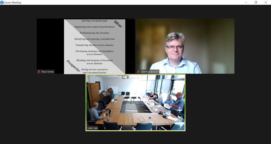 Dermot Breslin (@learn2evolve) on Twitter photo Thank you <a href="/PaulAc0359/">Paul Jones</a>  for the invitation to talk about Theorizing through Literature Reviews at Swansea University today. You can find our Sage Methodspace interview on the topic at youtube.com/watch?v=KZt7zz… Thank you <a href="/PaulAc0359/">Paul Jones</a>  for the invitation to talk about Theorizing through Literature Reviews at Swansea University today. You can find our Sage Methodspace interview on the topic at youtube.com/watch?v=KZt7zz…
