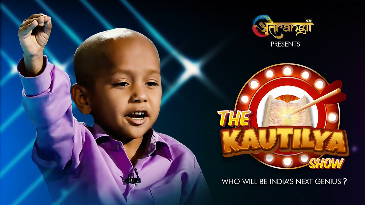 AtrangiiSocial's tweet photo. If you are intelligent and fall under the age group of 7-14, participate in ‘The Kautilya Show’ and win to become India’s next genius.
.
.
Click the link to participate
 https://t.co/aACNXvY23z
.
@vibhu__agarwal 
@Kautilyapandit9 
#mission #sharpestbrain #india #nextgenius https://t.co/Nb0sKEBquY
