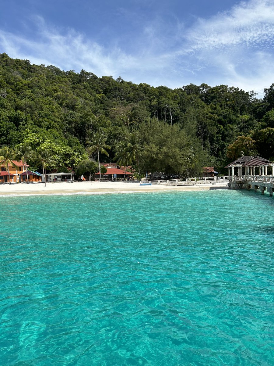 Nurintashaa's tweet photo. Rasa macam kat luar negara padahal pantai kat malaysia je. Cantik sangat 😭

This is at redang island. I ambil package for RM370/person include resort, meals, snorkelling for 3d2n. So worth it!

Let me share my experience. https://t.co/FNvlkBfIO5
