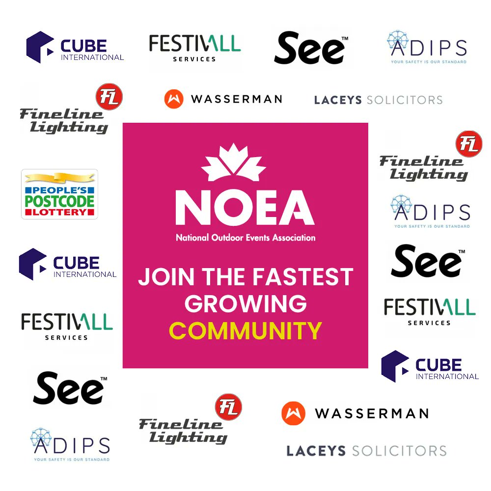 ⏩ Join our community today and unlock the benefits of becoming a NOEA Member, Award Sponsor, or Premium Partner! 🔥🌟🏆👏 Learn more: buff.ly/3PMogTP
<a href="/seetickets/">See Tickets</a> <a href="/CubeInternatl/">Cube International</a> <a href="/Finelinelights/">Fineline Lighting</a> <a href="/Laceyssolicitor/">Laceys Solicitors</a> <a href="/Adips_tweets/">ADIPS_tweets</a> <a href="/festivallserv/">Festivall Services</a> <a href="/Wasserman/">wasserman</a>, <a href="/PostcodeLottery/">Postcode Lottery</a>!
