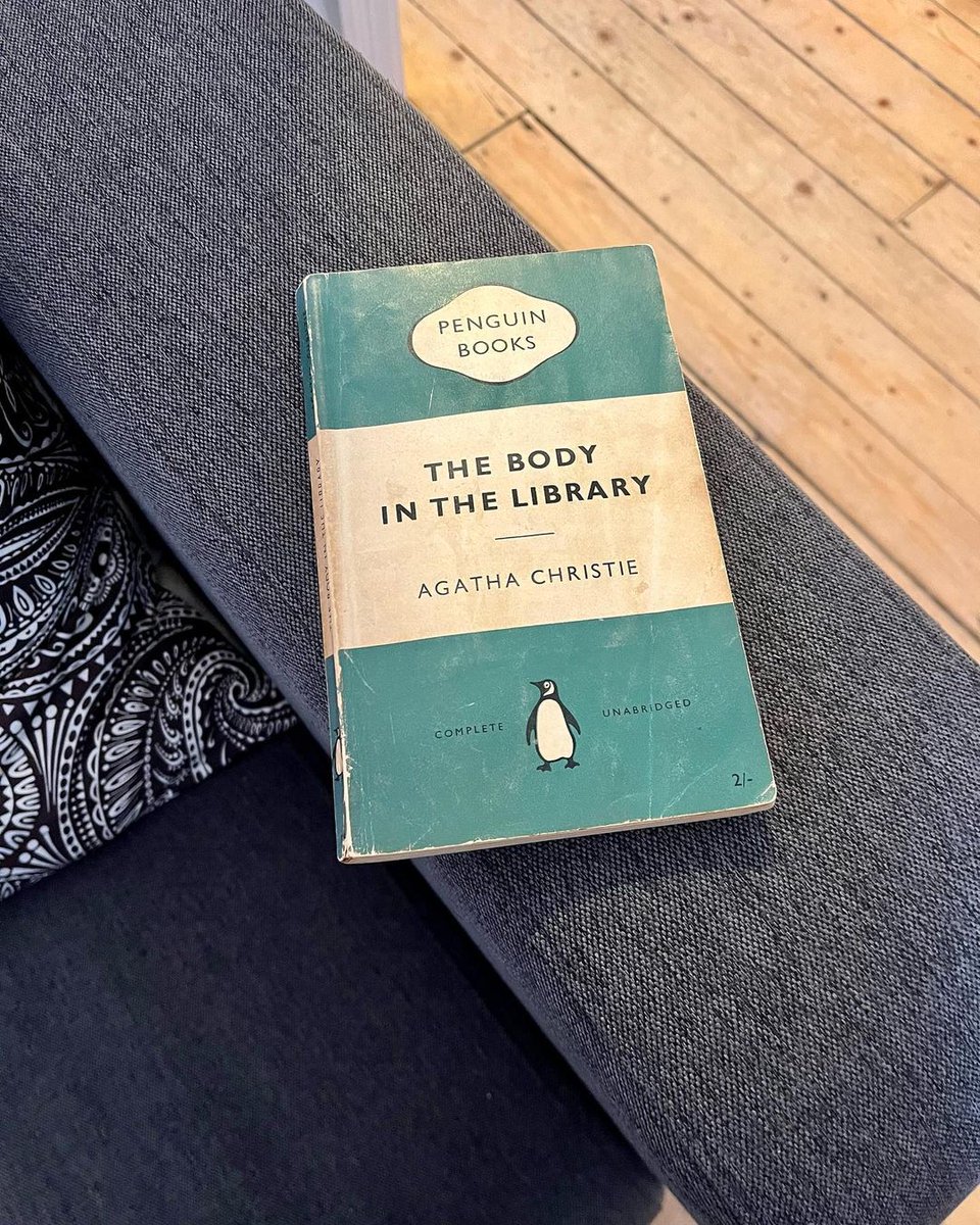 agathachristie's tweet photo. ❓ Did you know that The Body in the Library was published 81 years ago? To celebrate, we wanted to share some facts about this Miss Marple masterpiece 🔍
📸 maria_j_simoes on Instagram
#MissMarple #TheBodyInTheLibrary https://t.co/EcOiS8n9v2