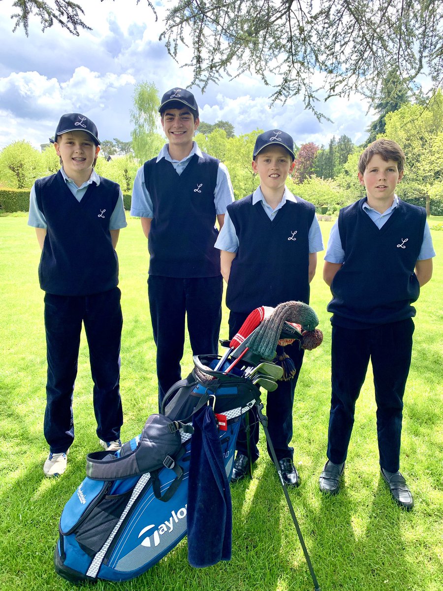 _Ludgrove's tweet photo. Good luck to Edward, Arjan, Woody and William from the Top Year who are competing in the Cothill Jug Golf Tournament at Radley. We hope all those hours of fun on the @_Ludgrove course stand you in good stead today π€π#golf #schoolgolf #golftournament #schoollife #prepschool https://t.co/75KAAIfL7b