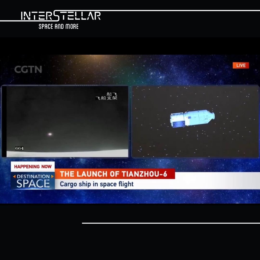 Big news! 

China's Tianzhou-6 spacecraft is on a resupply mission to the Tiangong space station. 

With consumables, scientific gear and more, the mission is a vital step for China's space program.

#interstellar #Tianzhou6 #interstellarnews #Tiangong #ChinaSpaceStation #china