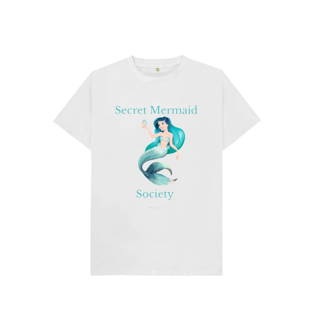 Secret Mermaid Society T-shirts are available to purchase from my online clothing store. £15 each. The new Little Mermaid film is due to be released on the 26th May. Visit willpositive.teemill.com

#willpositive #onlineclothingstore #kidstshirts #kidsclothing