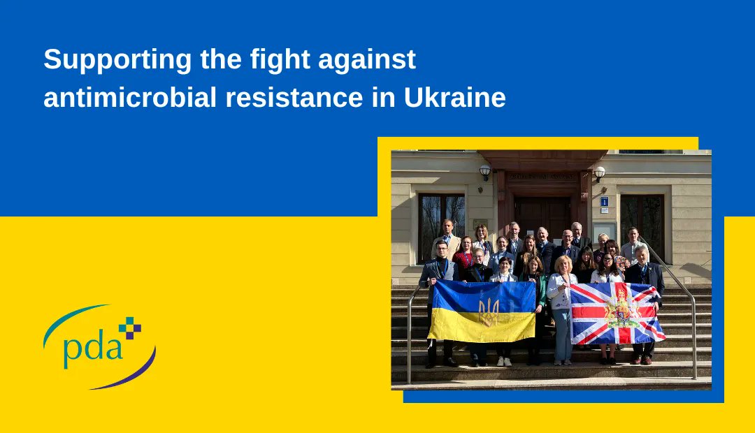 After hearing about the challenges with anti-microbial resistance in Ukraine, PDA Chairman, Mark Koziol, the British Society for Anti-microbial Chemotherapy and ourselves hosted a fact-finding event in Lublin, Poland to explore the issue in more detail: buff.ly/44NXO4m