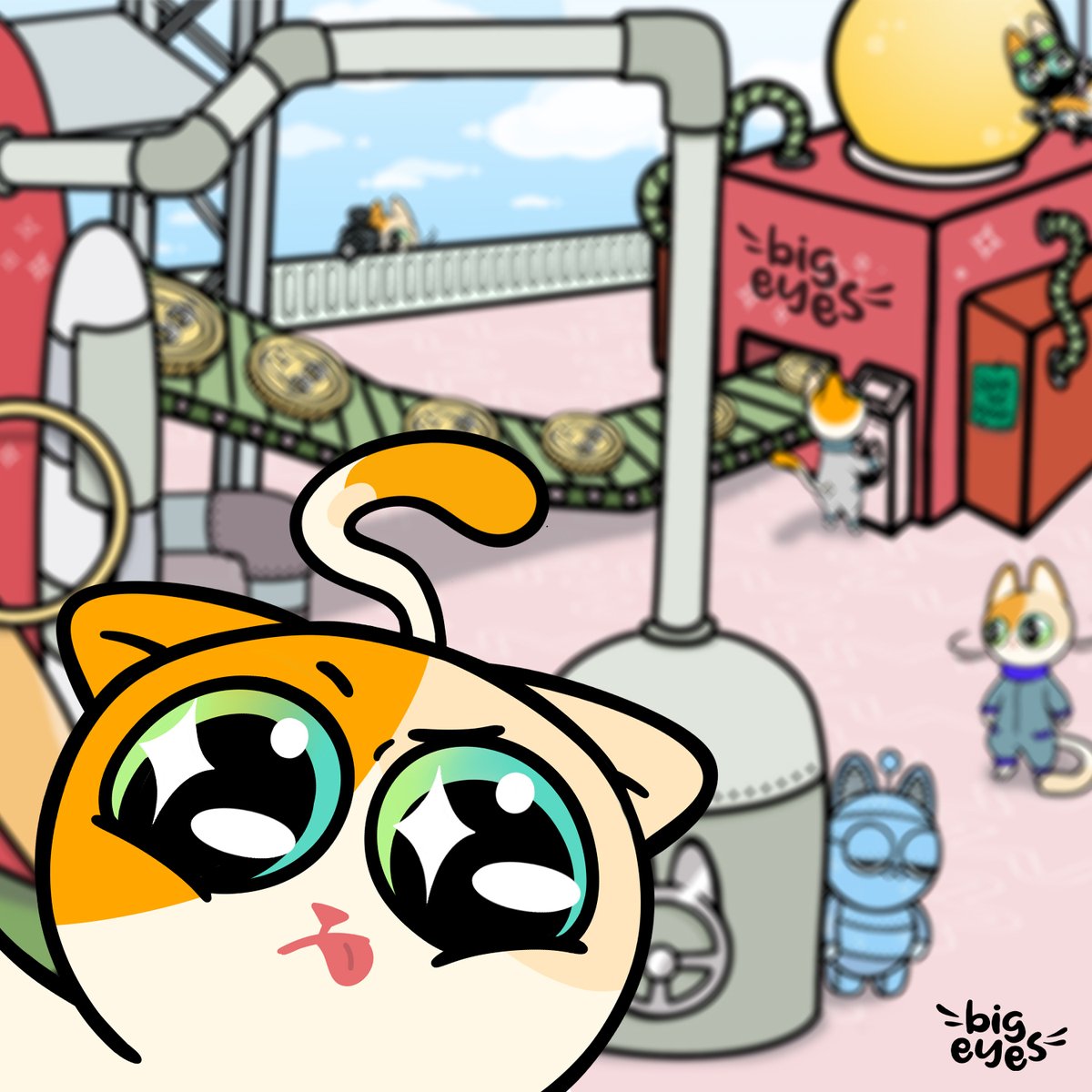 BigEyesCoin's tweet photo. Gm from the #BigEyesCoin HQ! 😻🚀🏗️

#staycute #BigEyesCoinToTheMoon https://t.co/gVWu3Vvsfp