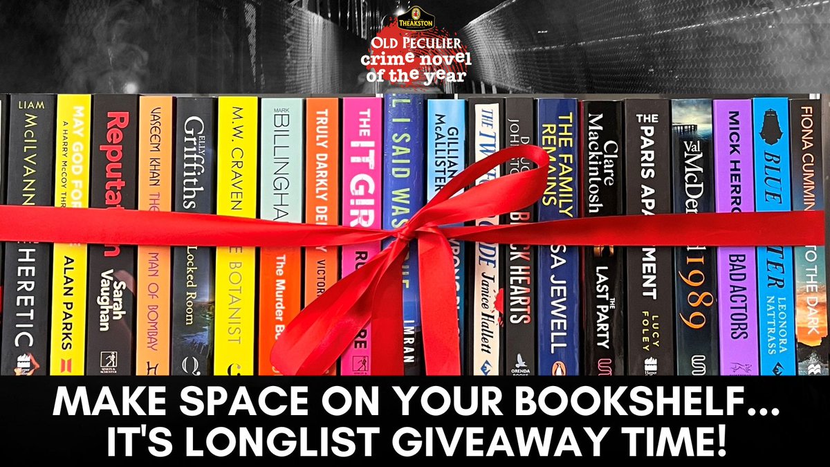 Make space on your bookshelf as your vote can win you all 2️⃣0️⃣ Longlisted #TheakstonAward 📚! To enter, Like, Share &amp; Vote now for your favourite 📖 bit.ly/TheakstonAward…
#TheakstonsCrime before ⏰ 23:59 📅18/05/23, T&amp;C's in comments