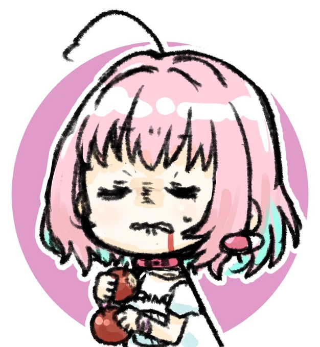 りんご食べて