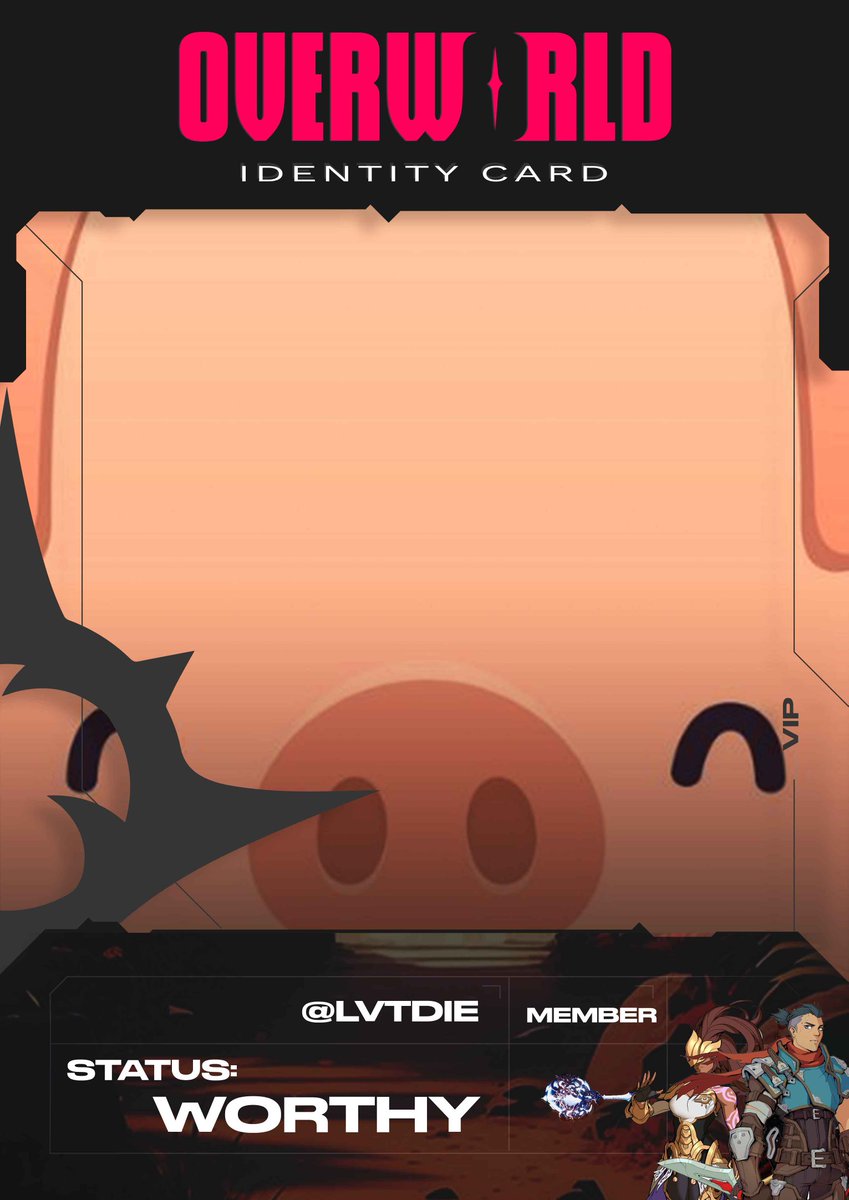 Gm @OverworldPlay fam, new Worthies announced and several of my mutuals got announced. Back to making cards again. Congratulations fam 🎉🚀
<a href="/kellynftmaniac/">O🅱️</a> <a href="/Extra77Nft28444/">yourkitty ❤️ Memecoin</a> <a href="/vlad_wl/">Vlad</a> <a href="/lvtdie/">Nune</a>

<a href="/HeyJeremyHorn/">Horn</a> @The_Arkrael
#Beworthy