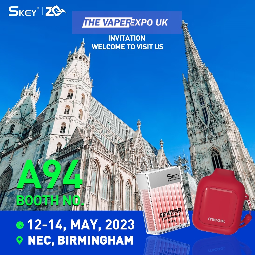 THE VAPEREXPO UK 🥳🥳SEE YOU TOMORROW

❤️Booth NO. A94
⏲️12-14, May, 2023
📢 NEC, Birmingham

WELCOME TO VISIT US 🌟

Check Here 👉l8r.it/51SV

#zq #ecig #vapelife #vapelove #vaping #vapor #vaperexpouk #thevaperexpouk