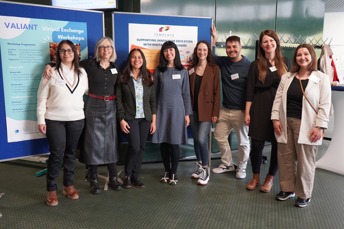ValiantProject's tweet photo. Photos from our first regional workshop introducing #VirtualExchange to teachers and teacher educators at the University of Education (PH) Schwäbisch Gmünd, Germany. Thank you to our hosts, participants and trainers! https://t.co/i7KxcJ2ZSv