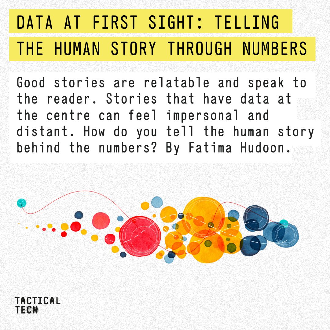 The human story is a way-in - or lead-in - for the reader to care about the numbers as they resonate with the emotions. In this article, journalist @FHudoon explains how to make the most of data stories and make them human and relatable. Learn more: exposingtheinvisible.org/en/articles/da…