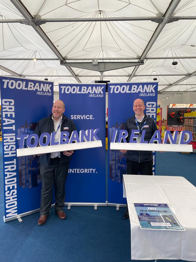 It's great to be in Ireland today supporting @tucksfasteners and @toolbankireland #punchestownracecourse #toolbankireland #greatirishtradeshow #toolbank