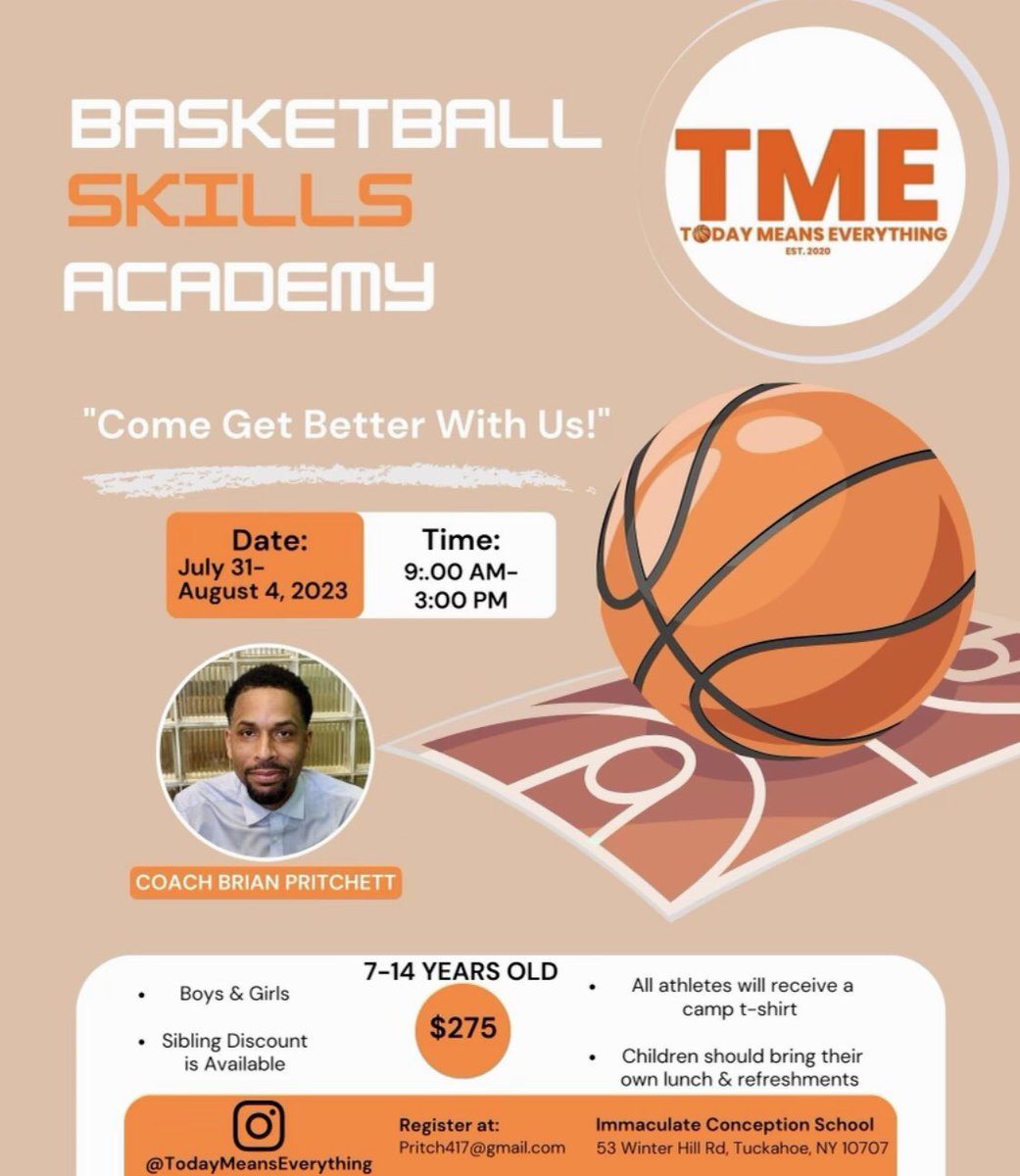 Pritch4171's tweet photo. Come Get Better With Us!
July 31- August 4, 2023
Register at: Pritch417@gmail.com https://t.co/TnCOyRgBbk