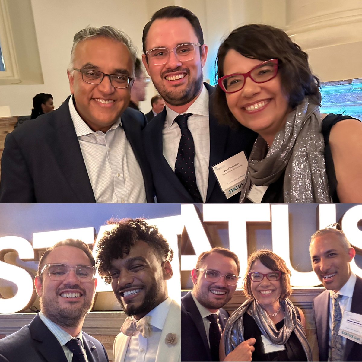 I had a great night celebrating this year’s @statnews #STATUSList honorees with @ashishkjha @ushamcfarling @SciFleur @DanielEDawes @DoctorJesseMD & many others. Humbled to be among these trailblazers in health, science, & medicine!