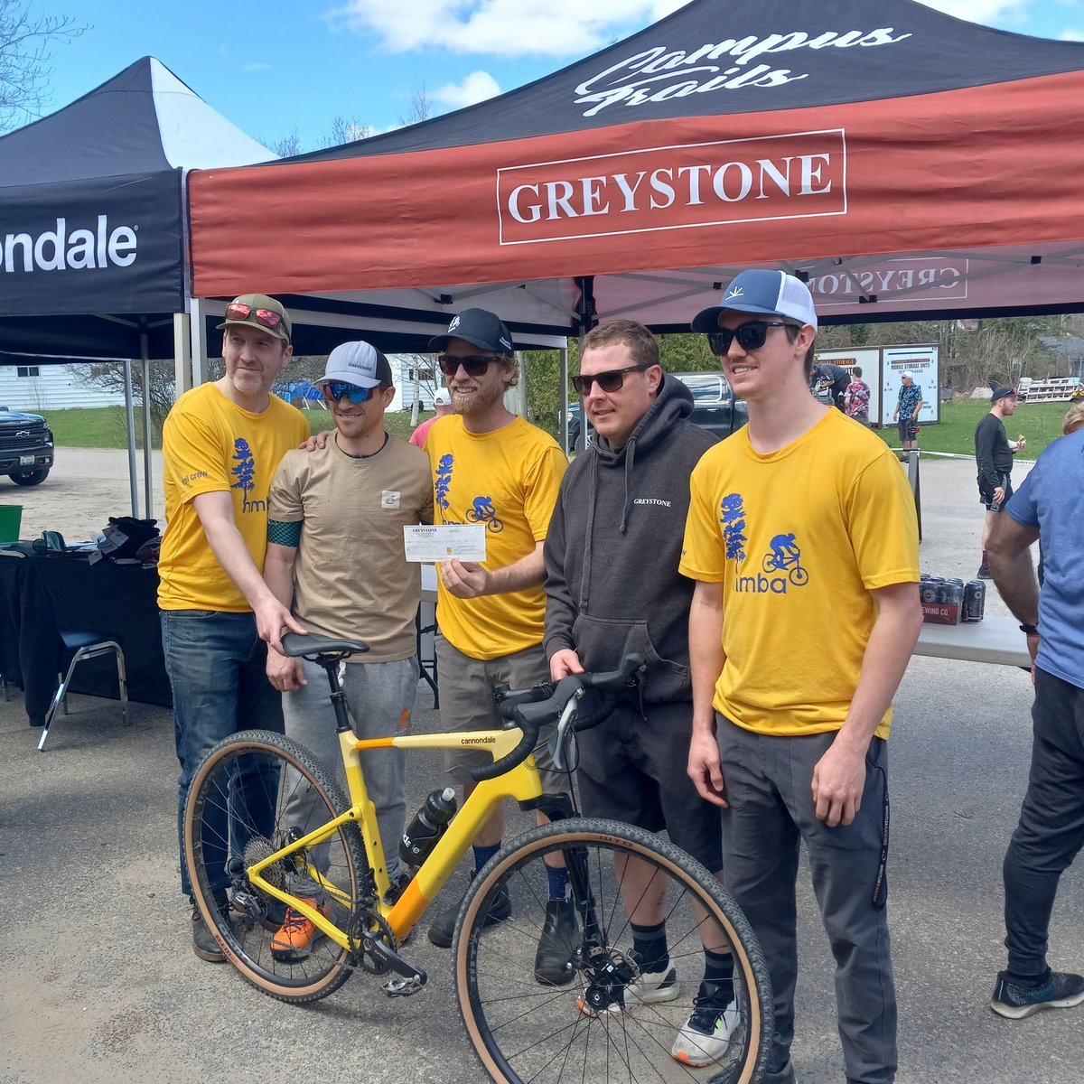 MLATours's tweet photo. A few pics from the inaugural Greystone Gravel Grinder, in support of the Huntsville Mountain Bike Association, held on May 6th, 2023 in Novar, Ontario.  We had a great time designing the 30, 40 and 80km routes and thank all the organizers and participants for a great event! https://t.co/2useLpKy5A