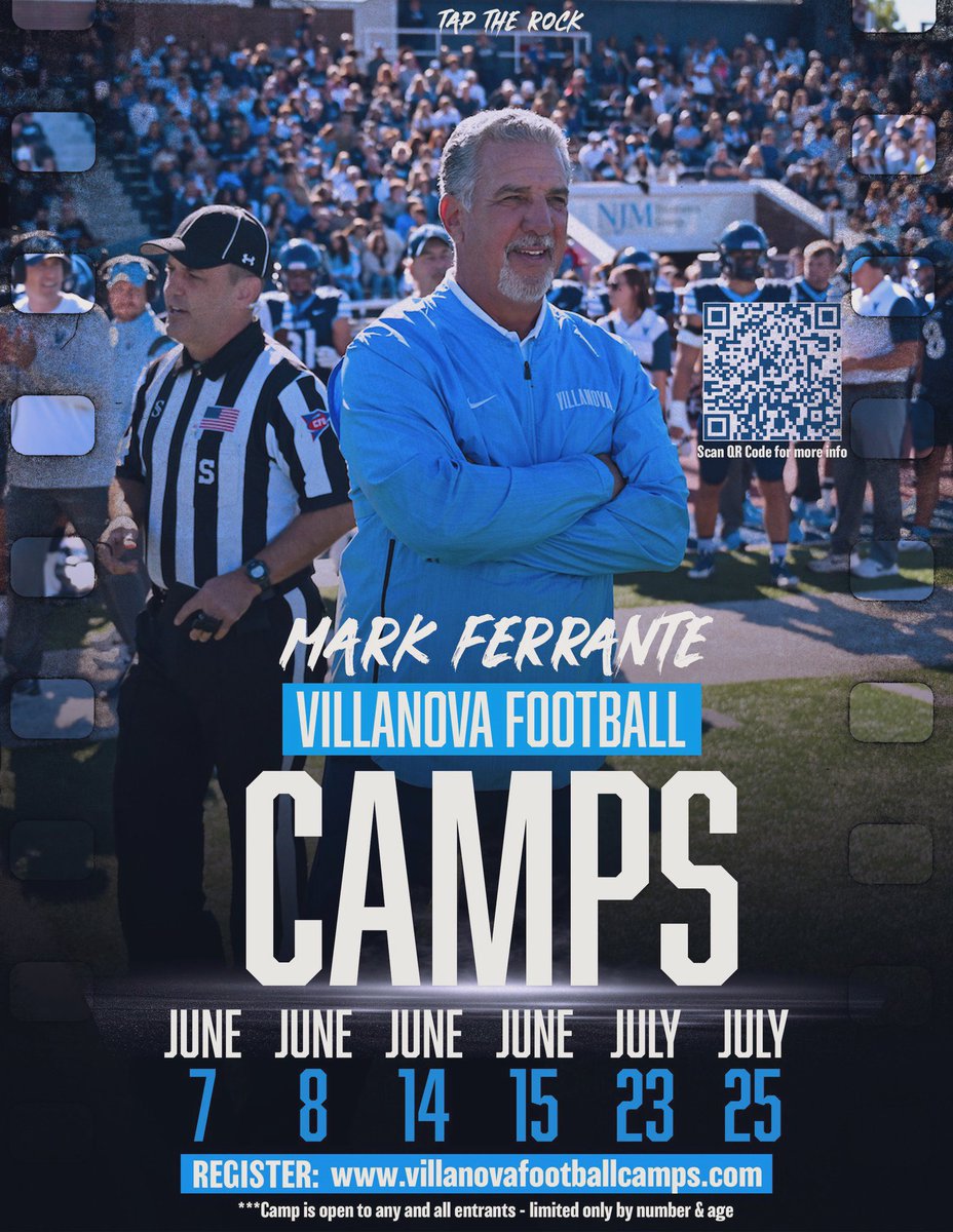 Camp Season! Scan the QR Code! Come #TapTheRock