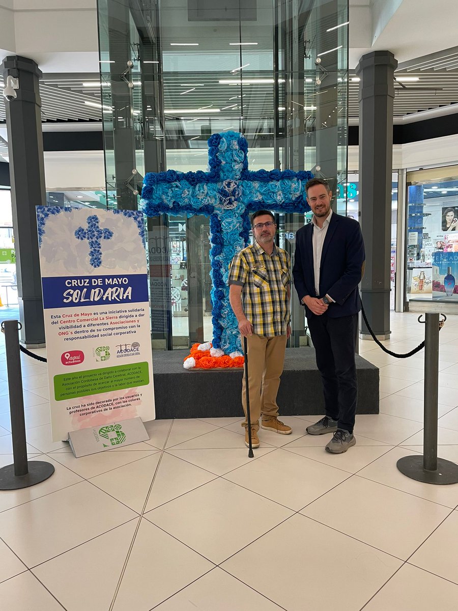 acodace's tweet photo. 🌺🌸🌹Así de bonita ha quedado nuestra 𝐂𝐫𝐮𝐳 𝐒𝐨𝐥𝐢𝐝𝐚𝐫𝐢𝐚 en @cclasierra
📷Os compartimos algunas de las imágenes y el enlace a la noticia en nuestra Web 👇
https://t.co/IiqLCfF1rV
#acodace #dañocerebraladquirido #cruzsolidaria https://t.co/H0SgqKjIwF