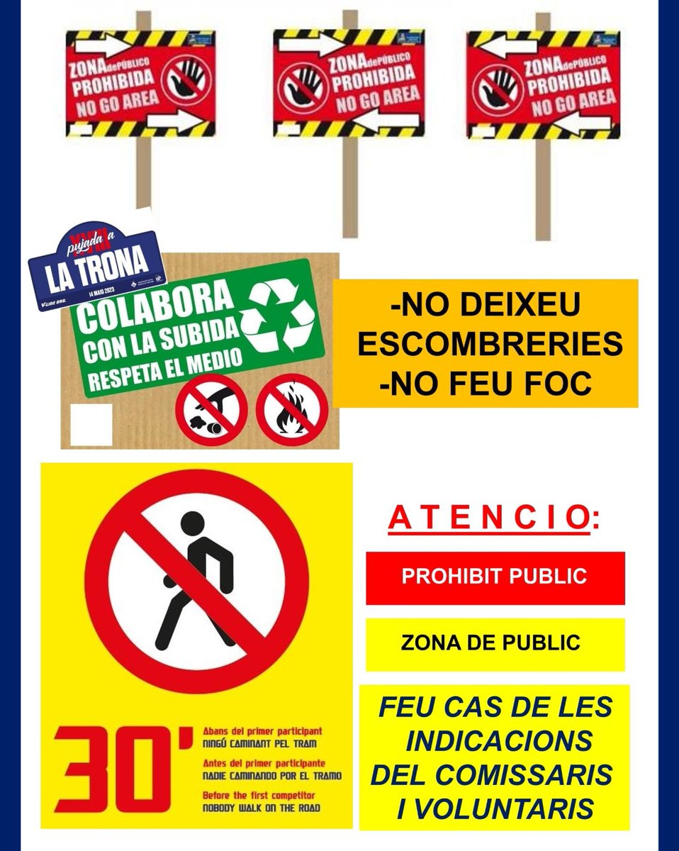 FCAutomobilisme's tweet photo. 🏷️ MUNTANYA
🎯 XVIII PUJADA A LA TRONA
ℹ️ Informació
🌐 https://t.co/UI431JgdIQ

#FCAutomobilisme #motorsport #automobilisme #curses #informacio #capdesetmana #quefaig #muntanya #pujada #latrona #velocitat #regularitat #turismes #cm https://t.co/yBqrUpWpTU