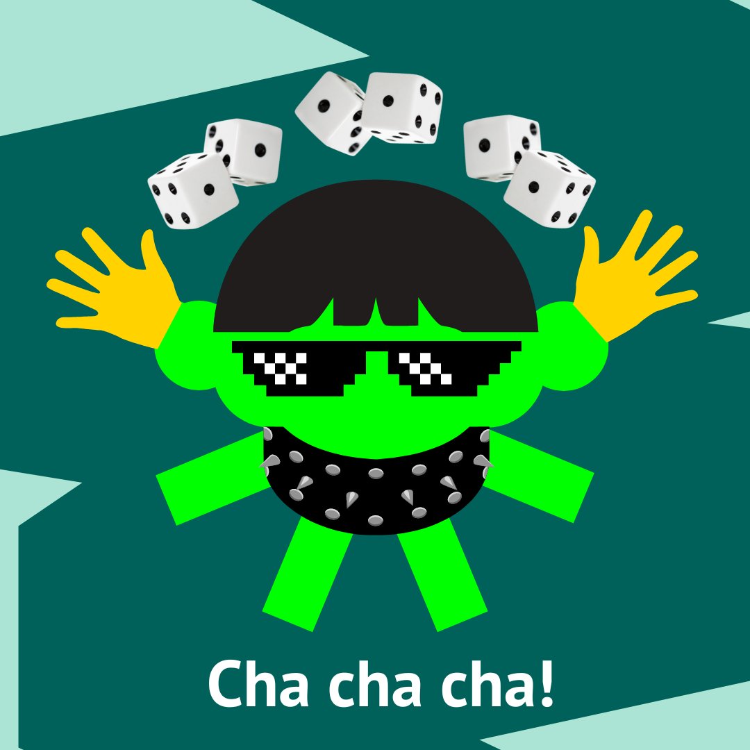 Turun chammattikorkeakoulun Noppakäärijä hengessä mukana. Kaikki (opinto)pisteet kotiin! 
#Käärijä #Noppakäärijä #chachacha #Eurovision #Eurovision2023 #Euroviisut #ESC2023 <a href="/Teli_TurkuAMK/">Tekniikka ja liiketoiminta − Turun AMK</a>