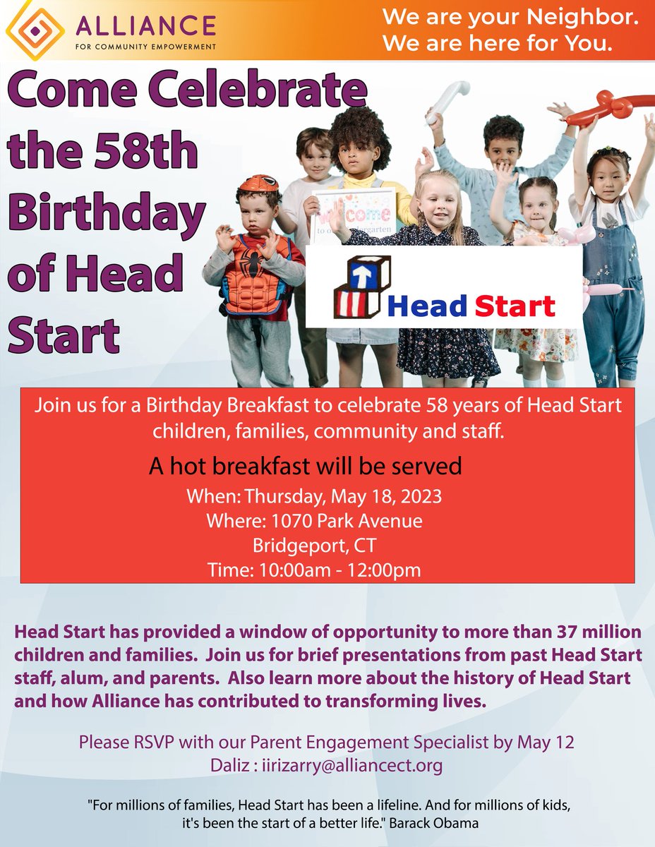 Come celebrate with us