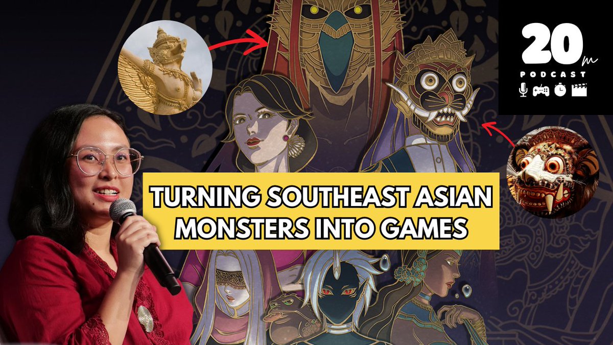 20mPodcast's tweet photo. Our episode with @Larxy is a deep dive into both Southeast Asian history and heritage + indie game dev 🕹️  

Two topics you don't often see together but have come alive beautifully through @personatheorymy 's Kabaret ��

Check out the full episode here ▶️ https://t.co/WeYA1fP5QI https://t.co/sM4QsGwQg9