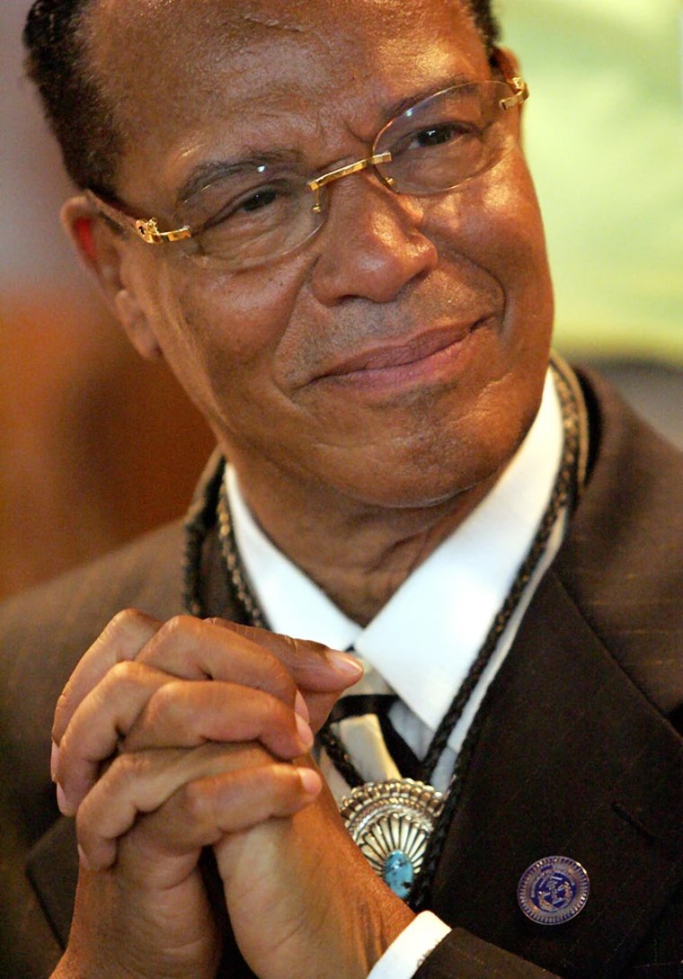 Happy Birthday to a man that I respect and admire, Minister Louis Farrakhan.   