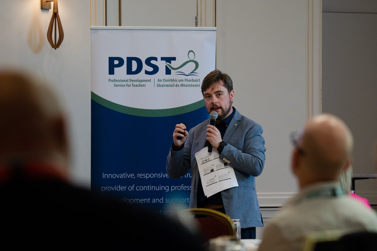 PDSTie's tweet photo. The @PDSTResearch Committee are delighted to welcome Dr @patjburke from @DCU_IoE to explore the theme of Disciplinary Literacy throughout the day at their final PDST Research Forum before coming @oide_Ireland from Sept 23. #PDSTresearch #PDST https://t.co/hVBXnZf1ap