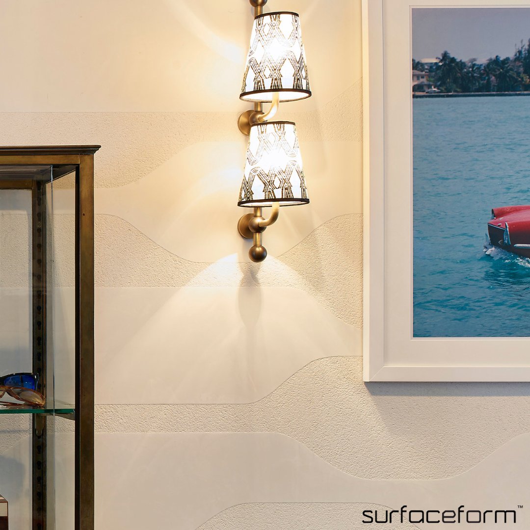 Surfaceform's tweet photo. Pitted &amp; Classic Stencilling - Off White - Chucs Restaurant, London📍

The client chose Off White in two different finishes - Pitted and Classic, and decided to stencil them across the walls, we love how this turned out!

#london #restaurant #interiordesign #Pitted #Classic https://t.co/USA8UY7b6j
