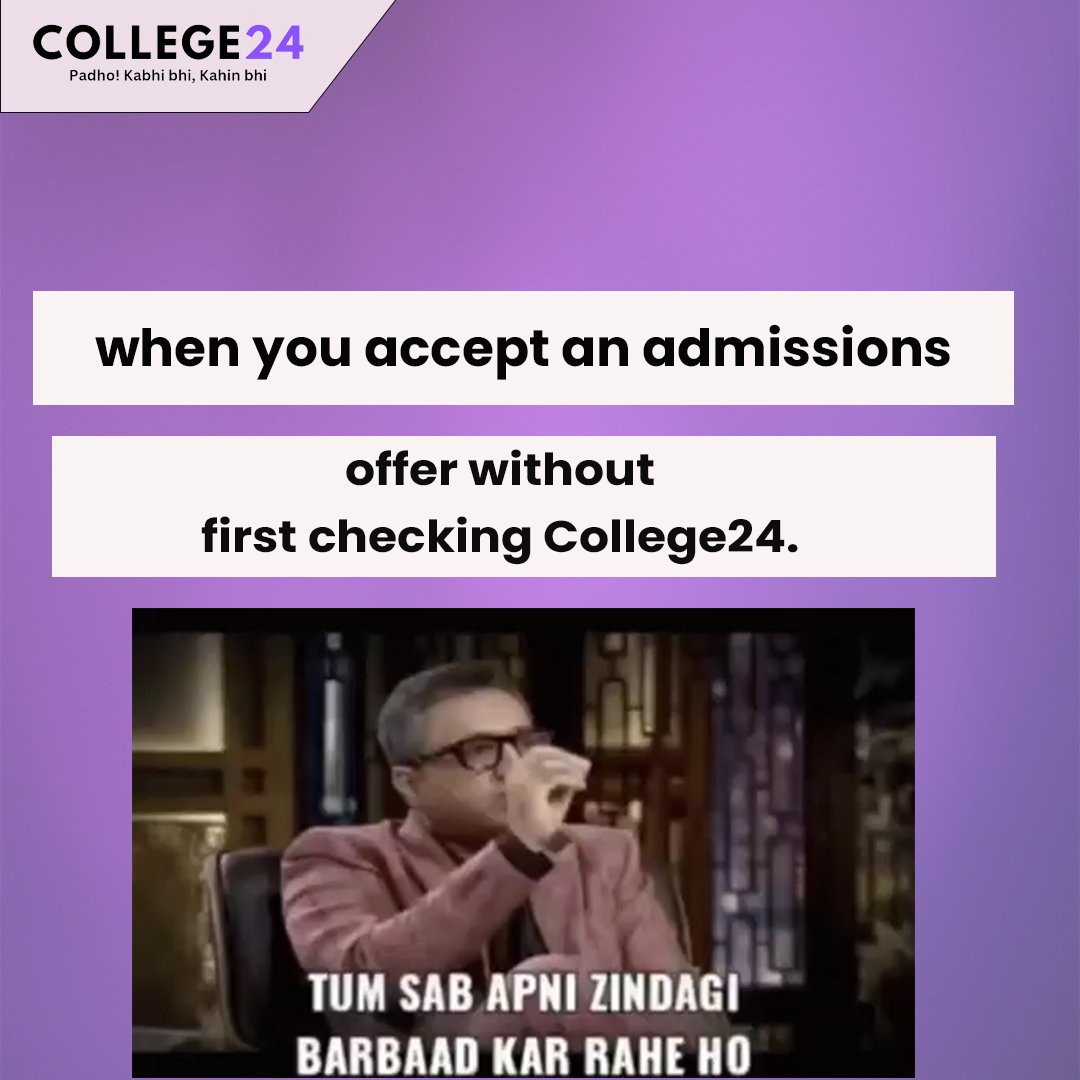 Visit college24.in
For more Contact Us at
+91 93191 48124

#college24 #padhokabhibhikahibhi #online #onlineclasses #onlineadmission #choose #compare #counsel #collegeselection #universityselection #studyanywhere #opportunity #career #admission2023 #applynow