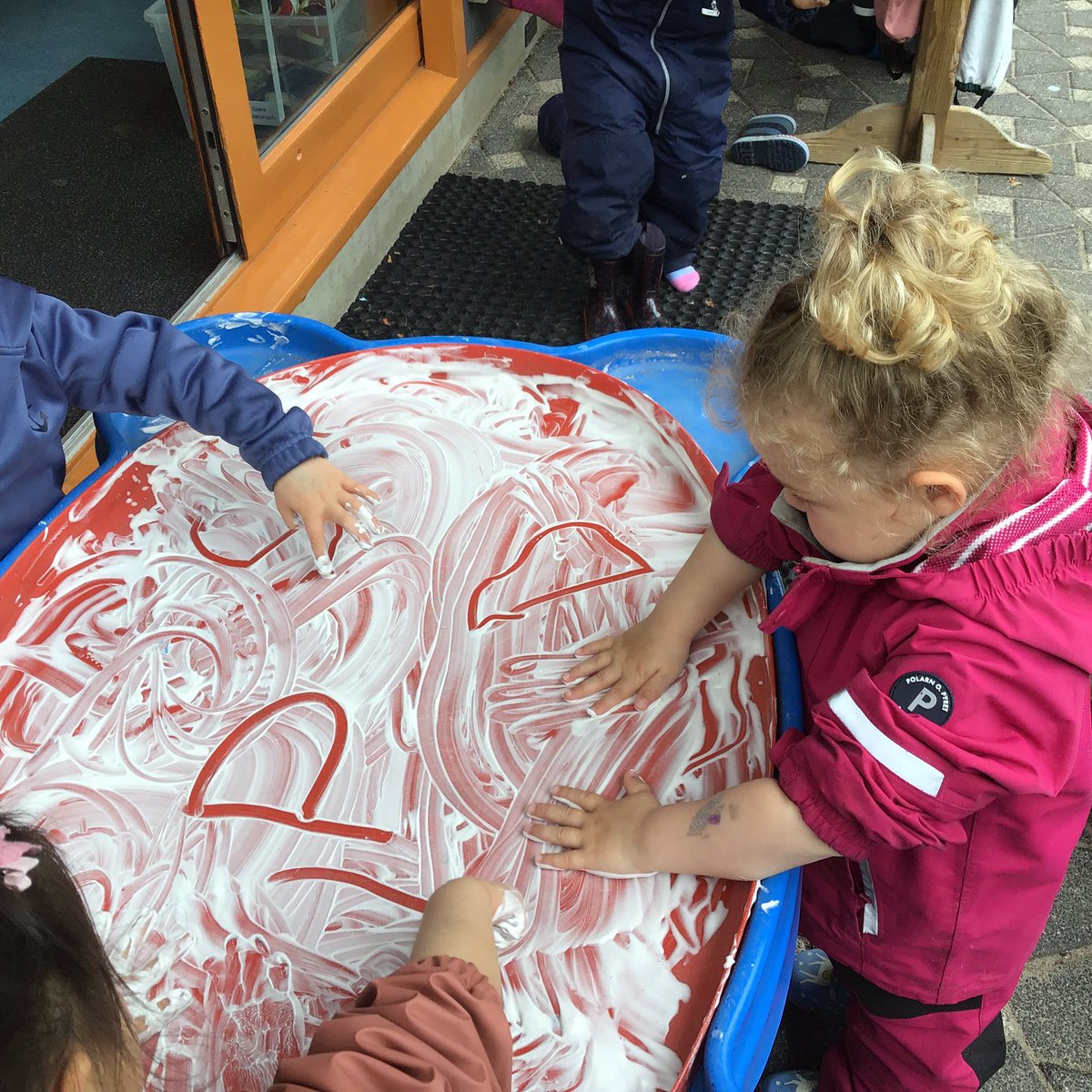 Purposeful mark making and writing opportunities within our daily provision. Developing our love of writing #JSVFoundation1 #wearewriters ✏️🗒️