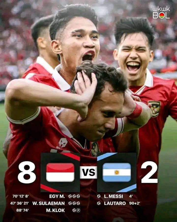idextratime's tweet photo. Ngapain takut, lawan juara Piala Dunia aja ngebantai https://t.co/jwJkO2NOTW