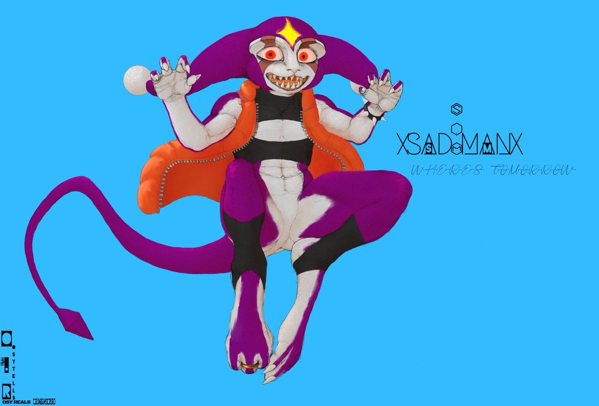 OsyReals's tweet image. #drawingart #drawing #sketchart #sketches #sketchart #imp #Demon #jester #fashion #fashionable #fashionstyle #furryart #furryartist #furryartwork #furry #Artists

An image of my character Billsabouman.