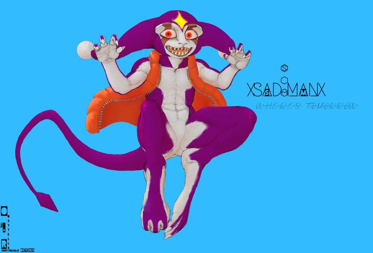 OsyReals's tweet image. #drawingart #drawing #sketchart #sketches #sketchart #imp #Demon #jester #fashion #fashionable #fashionstyle #furryart #furryartist #furryartwork #furry #Artists

An image of my character Billsabouman.