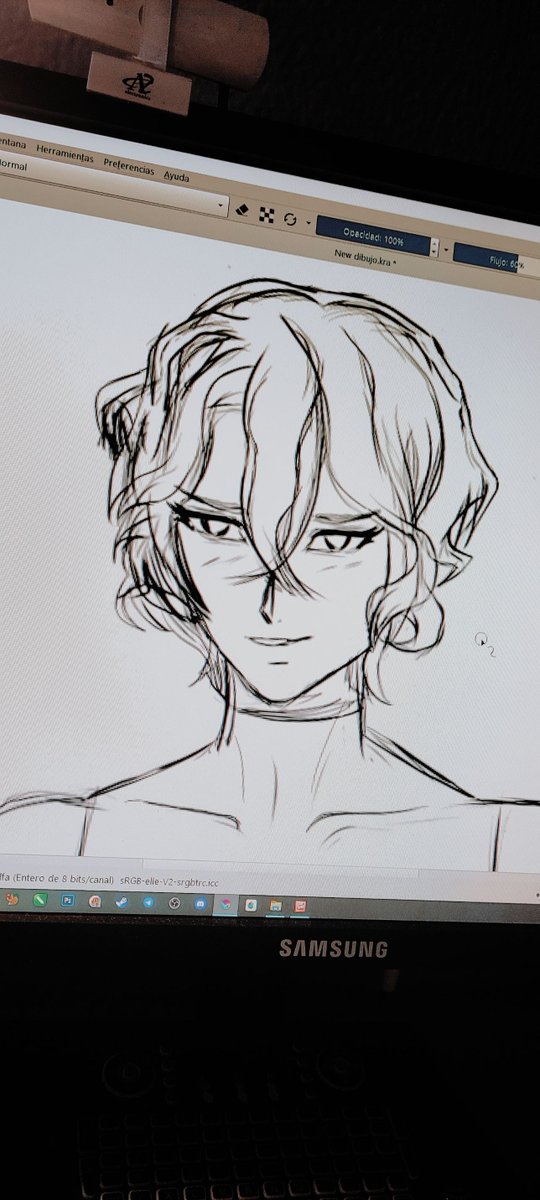DrawduLac's tweet photo. Working on a new OC, this one will be full body!

I'm not very good at male anatomy, but I'll do my best to make it easy on the eyes.

#sketchart #sketch #OC #originalcharacter #illustration #commisionsopen  #krita https://t.co/iOOYGAu0On