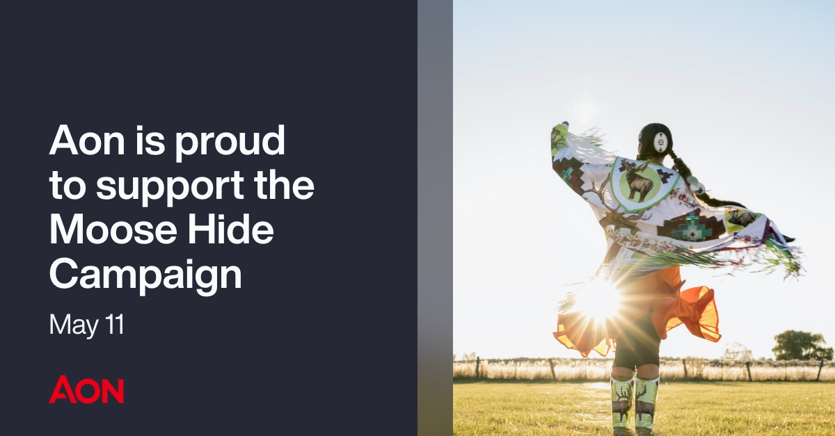 The Moose Hide Campaign recognizes that all forms of violence are unacceptable, regardless of gender. We see the disproportionate number of women who are victims and the importance of engaging men and boys in addressing this issue. Click here to know more: aon.io/44Lj36S
