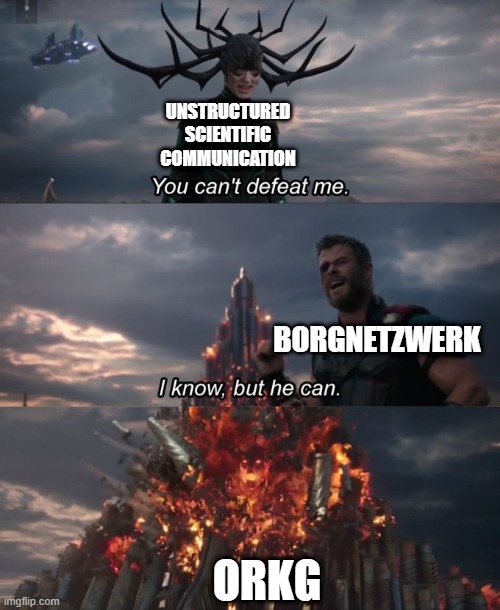 BorgNetzWerk's tweet photo. I always thought this teamwork felt familiar...
@orkg_org https://t.co/69Tg5eETbv