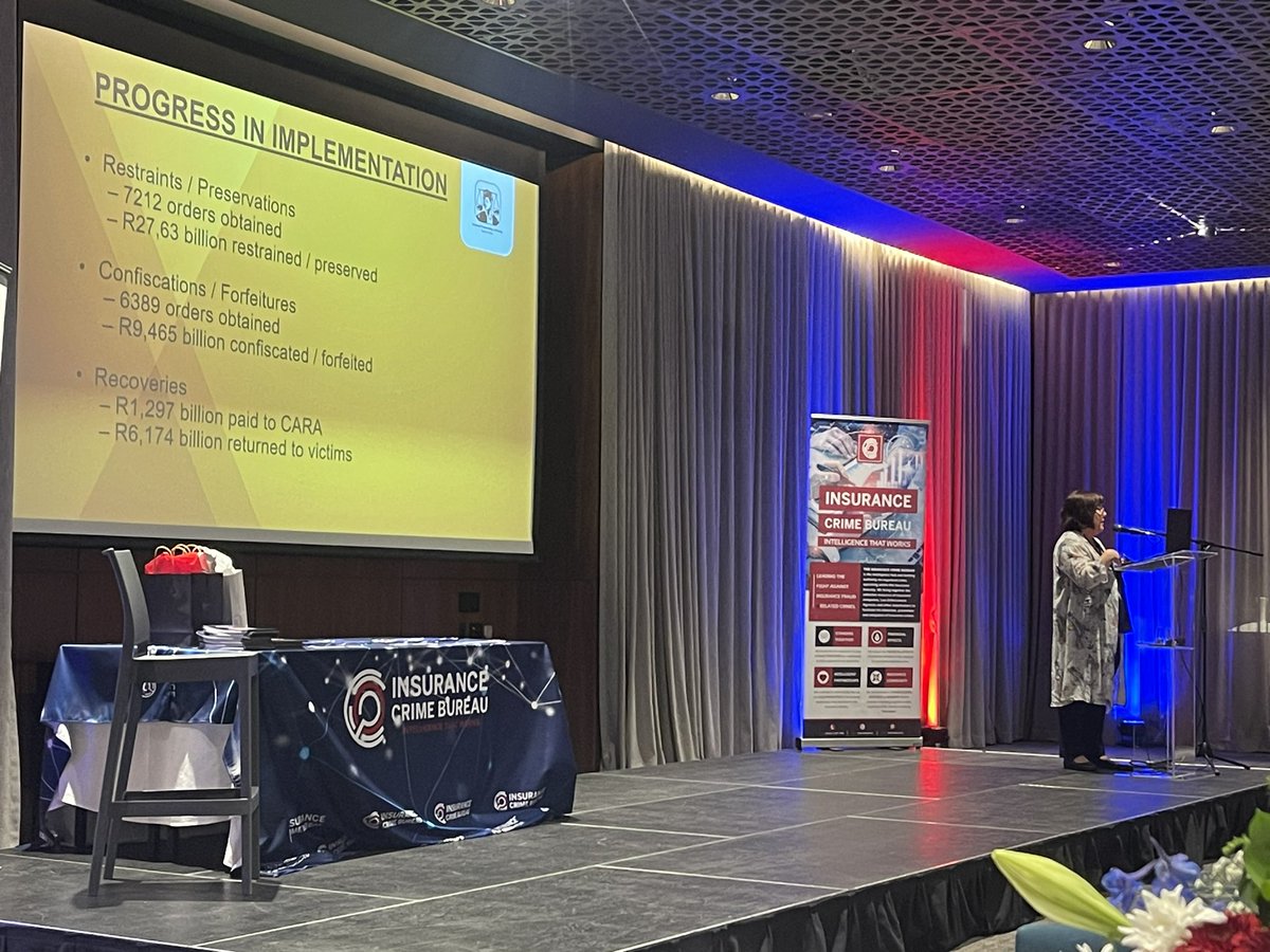 saicb's tweet photo. Coleen Brown from The NPA is discussing “Asset recovery and how it benefits the industry” at the #ICB2023Conference
#IntelligentPartnerships
#IntelligenceThatWorks
#MakingADifference https://t.co/WyCHKP2TeJ