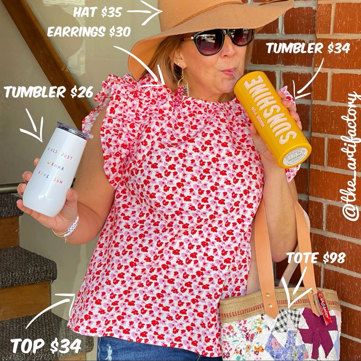 DowntownNorman's tweet image. Shop Downtown #NormanOK for Mother's Day and get mom ready for summer!

From flirty tops and cute accessories to drink ware essentials, Artifactory has just what you are looking for!

#ShopNorman #shoplocal